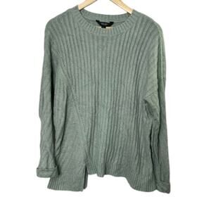 Simply Vera Blue Cable Knit Sweater Women's Size Large